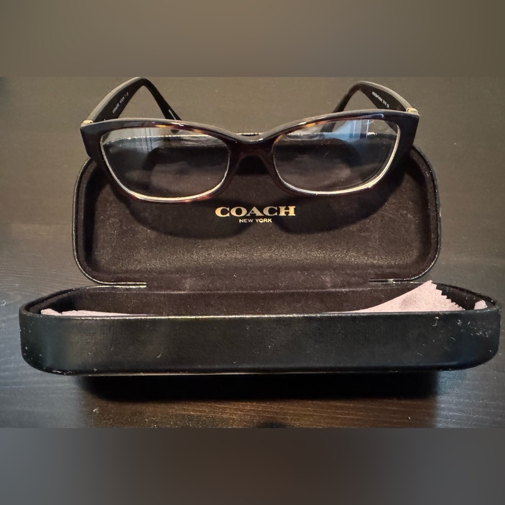 Coach Tortoise Shell Prescription Eyeglasses